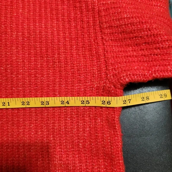 Vince Camuto Red Cowl Neck Sweater - Picture 3 of 4